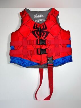 Spider-Man Red & Blue Kids Life Jacket - Child